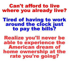 Can't afford to live where you already live?